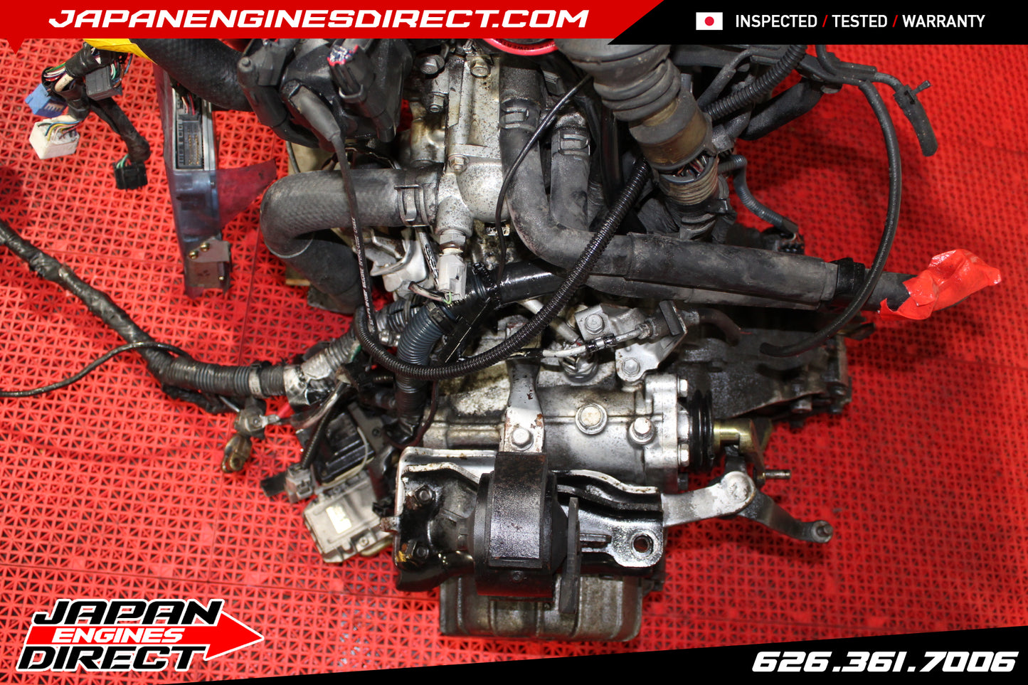 USED JDM 4AGE 20 VALVE AE111 COROLLA BLACKTOP ENGINE ITB LEVIN MOTOR MANUAL TRANS FWD