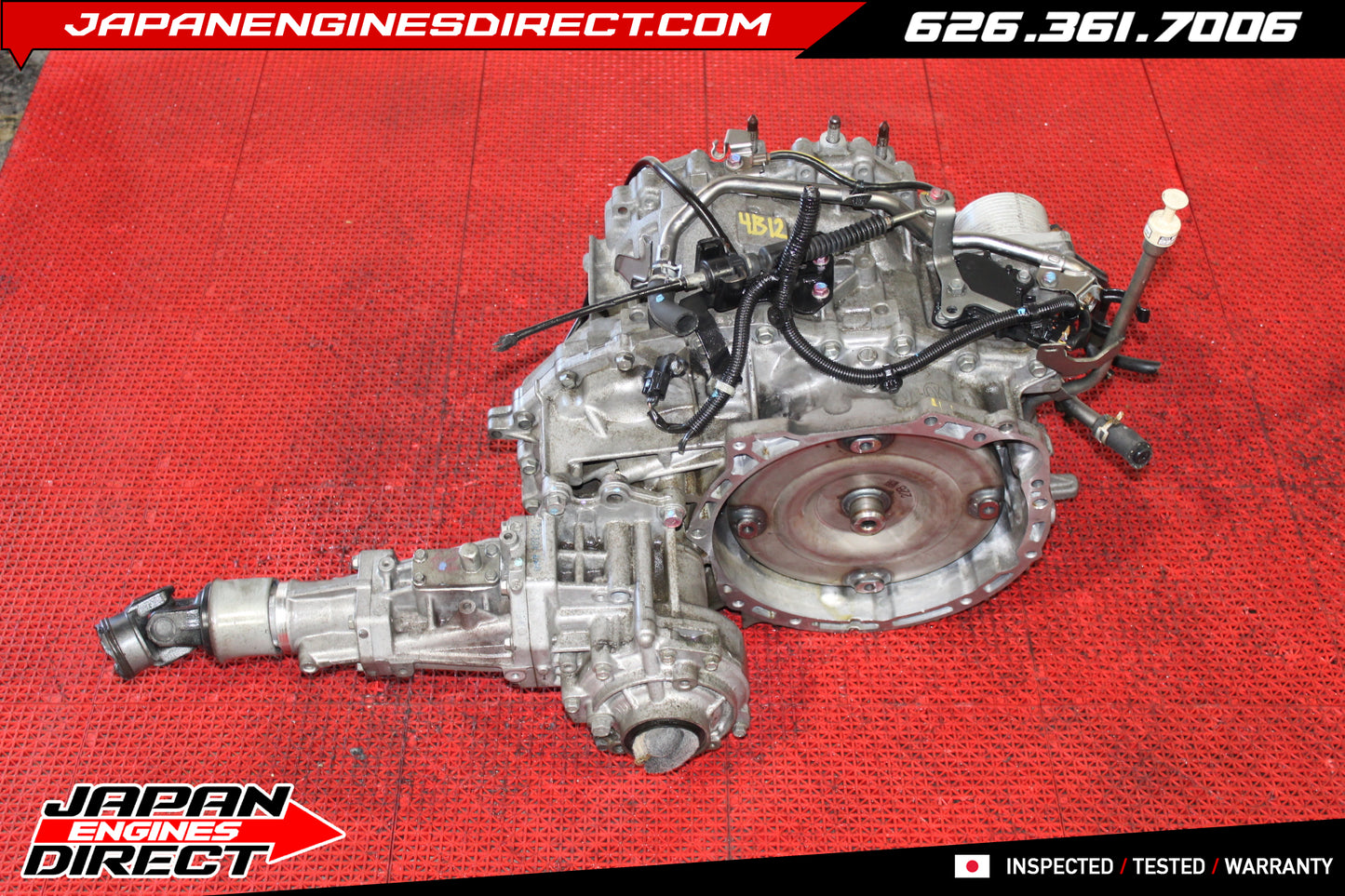 JDM Mitsubishi Outlander 2008–2013 AWD 4x4 CVT Automatic Transmission 4B12 2.4L OEM