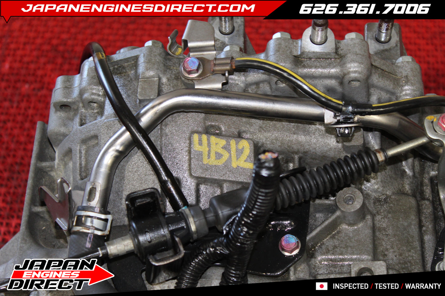 JDM Mitsubishi Outlander 2008–2013 AWD 4x4 CVT Automatic Transmission 4B12 2.4L OEM