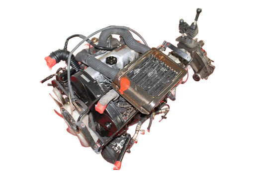 Mitsubishi 4D56 2.5L JDM Turbo Diesel Engine + 4x4 AWD Manual Trans (Pajero) – Used