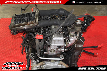 Mitsubishi 4D56 2.5L JDM Turbo Diesel Engine + 4x4 AWD Manual Trans (Pajero) – Used