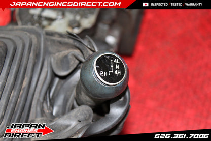 Mitsubishi 4D56 2.5L JDM Turbo Diesel Engine + 4x4 AWD Manual Trans (Pajero) – Used