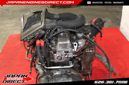 JDM 4D56 MITSUBISHI TURBO DIESEL ENGINE 2.5L 4X4 AWD MANUAL TRANSMISSION PAJERO