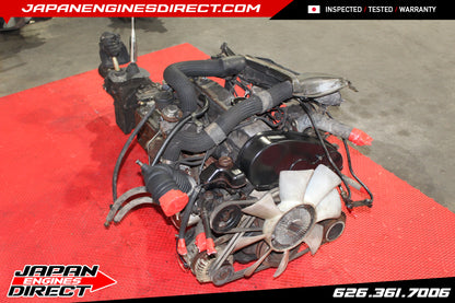 JDM 4D56 MITSUBISHI TURBO DIESEL ENGINE 2.5L 4X4 AWD MANUAL TRANSMISSION PAJERO