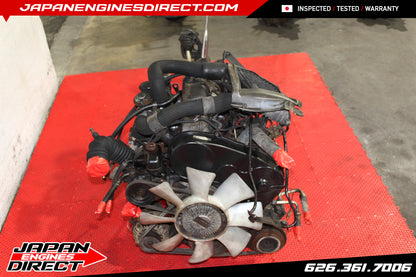 JDM 4D56 MITSUBISHI TURBO DIESEL ENGINE 2.5L 4X4 AWD MANUAL TRANSMISSION PAJERO