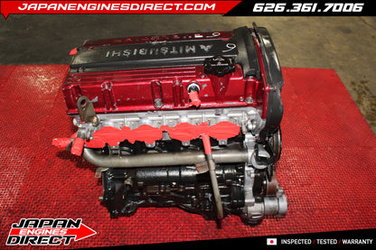 JDM 4G63 Turbo Engine 2.0L Long Block Motor Fits 2003-2005 Mitsubishi Lancer Evo 8