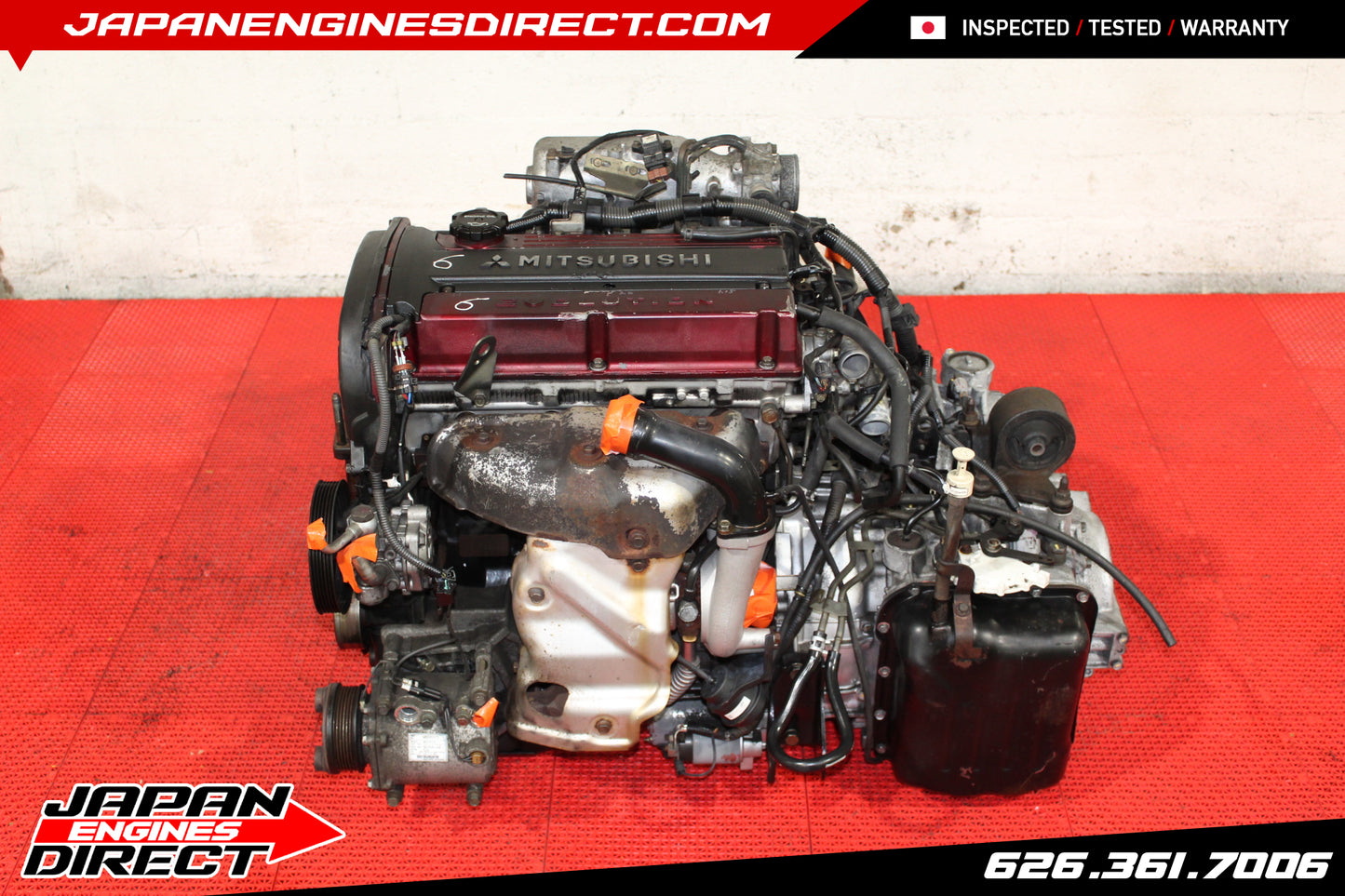 JDM 4G63T ENGINE 2.0L MOTOR LANCER EVO 03-05 | AIRTREK TURBO R NON MIVEC 7 BOLT