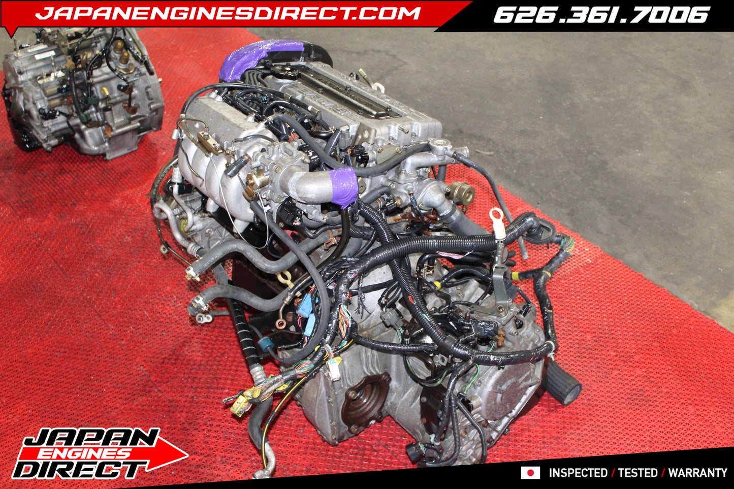 JDM Mitsubishi 4G63T 2.0L Turbo 6-Bolt Engine Motor – DSM Eclipse GS-T GSX, Eagle Talon TSi OEM Replacement