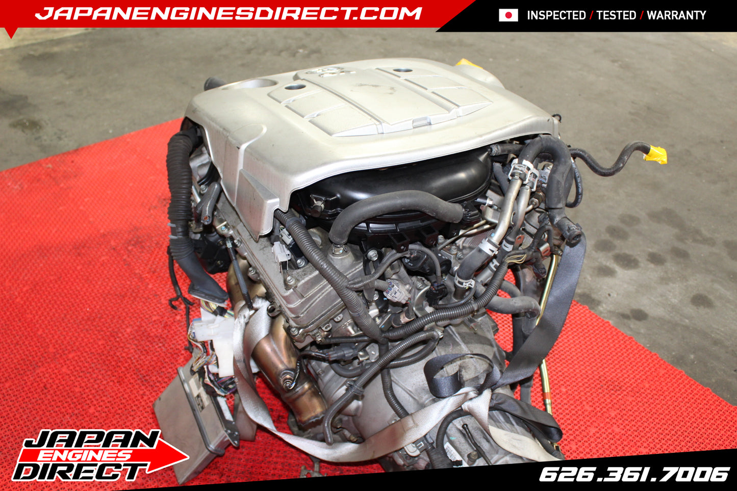 JDM 2006-2015 LEXUS IS250 4GR-FSE 2.5L ENGINE V6 VVTI MOTOR