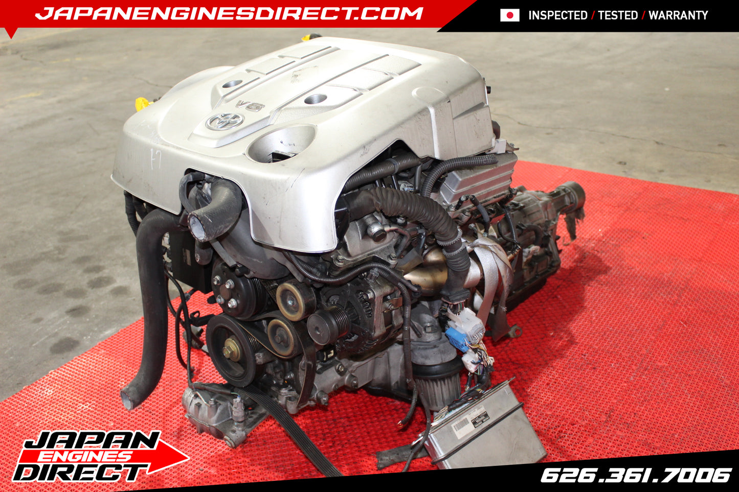 JDM 2006-2015 LEXUS IS250 4GR-FSE 2.5L ENGINE V6 VVTI MOTOR