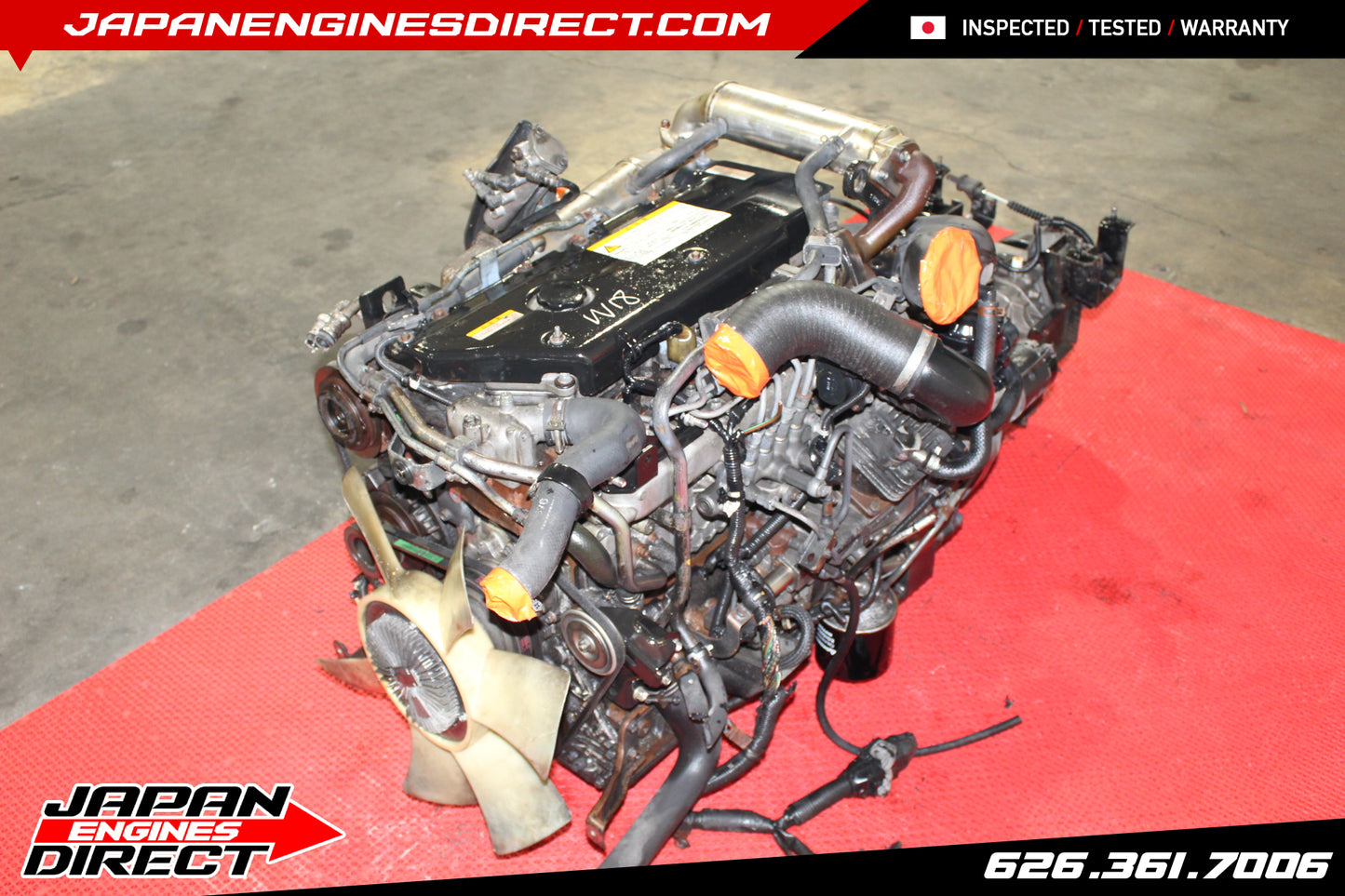 JDM ISUZU 4HK1 5.2L TURBO DIESEL ENGINE COMPLETE LONG BLOCK NPR/NQR 6 SPEED