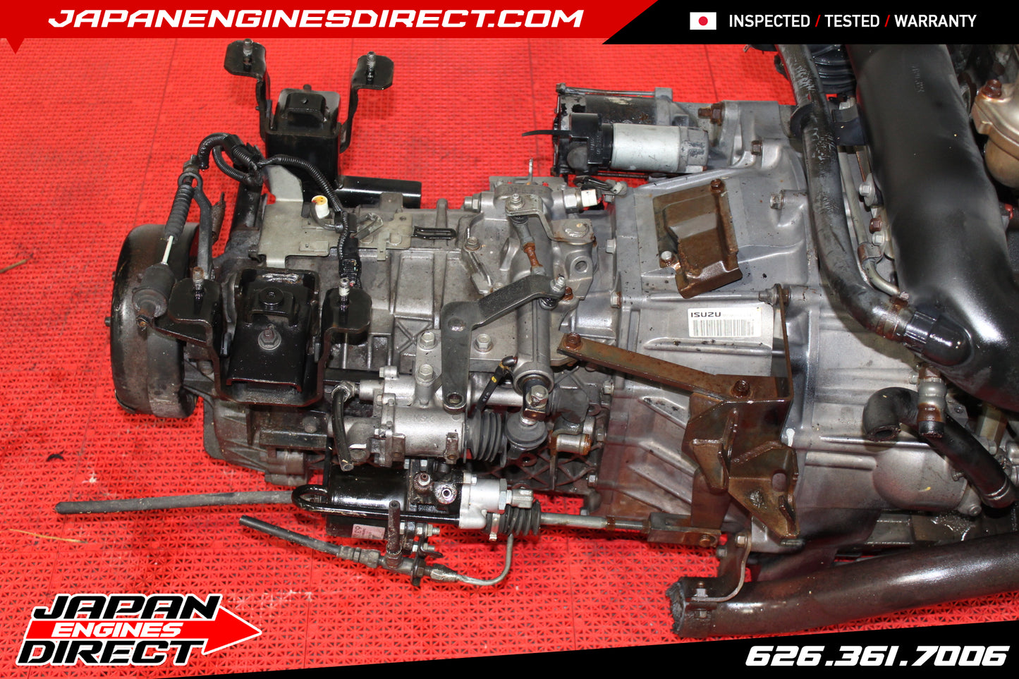 JDM ISUZU 4HK1 5.2L TURBO DIESEL ENGINE COMPLETE LONG BLOCK NPR/NQR 6 SPEED