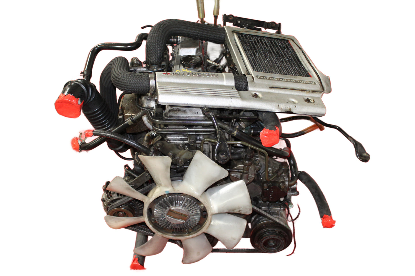 JDM MITSUBISHI 4M40 TURBO DIESEL ENGINE 2.8L 4X4 AWD MANUAL TRANS PAJERO