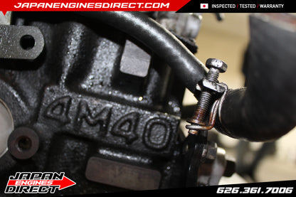 JDM MITSUBISHI 4M40 TURBO DIESEL ENGINE 2.8L 4X4 AWD MANUAL TRANS PAJERO