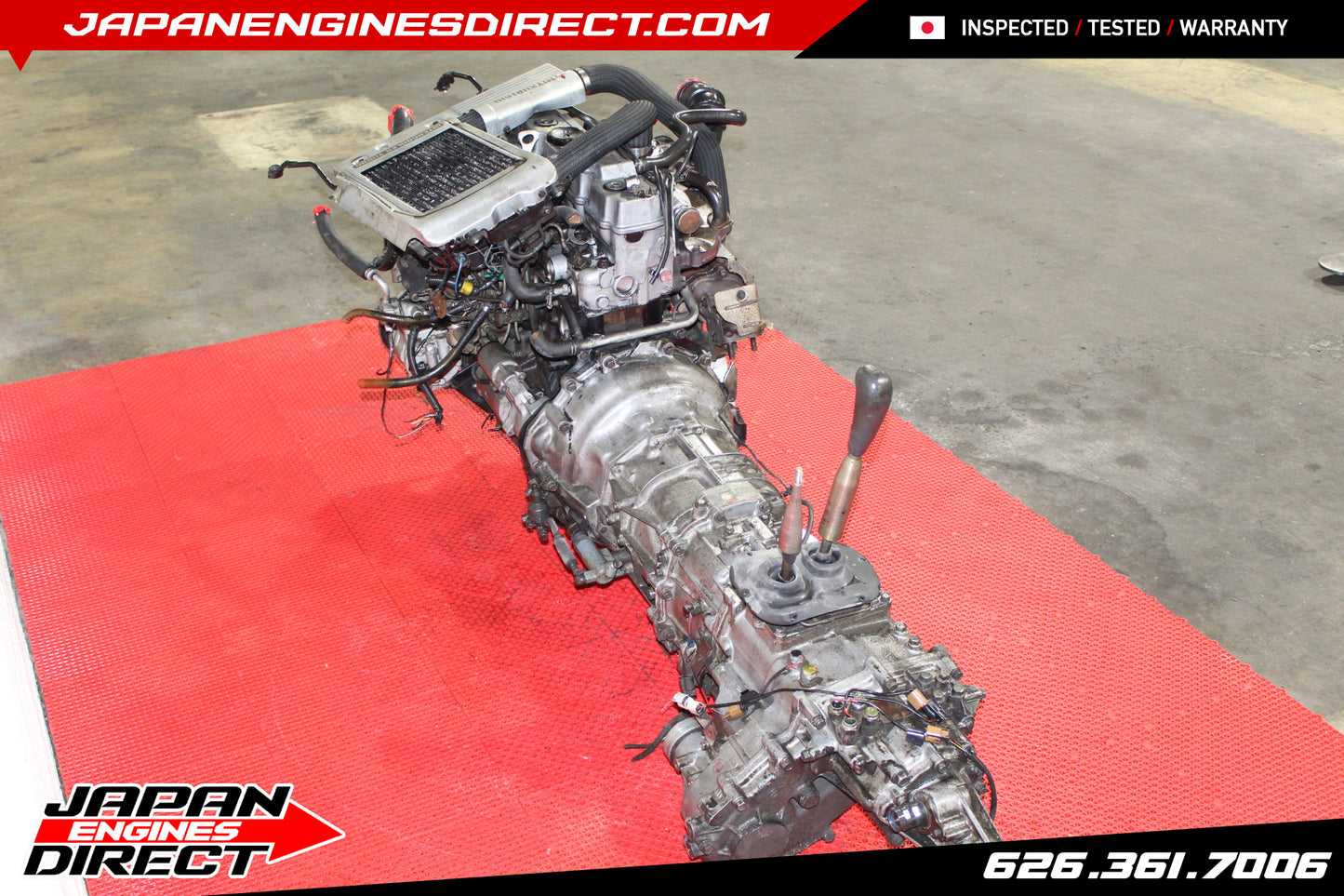 JDM MITSUBISHI 4M40 TURBO DIESEL ENGINE 2.8L 4X4 AWD MANUAL TRANS PAJERO