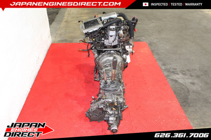 JDM MITSUBISHI 4M40 TURBO DIESEL ENGINE 2.8L 4X4 AWD MANUAL TRANS PAJERO