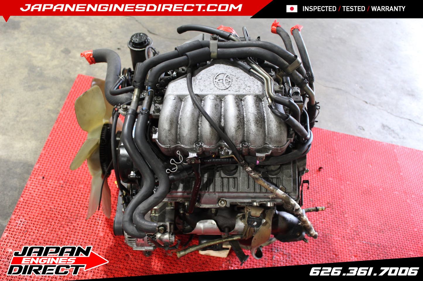 JDM USED TOYOTA 5VZFE 3.4L V6 ENGINE MOTOR 1995-2002 T100 4RUNNER TACOMA TUNDRA