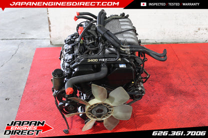 JDM USED TOYOTA 5VZFE 3.4L V6 ENGINE MOTOR 1995-2002 T100 4RUNNER TACOMA TUNDRA