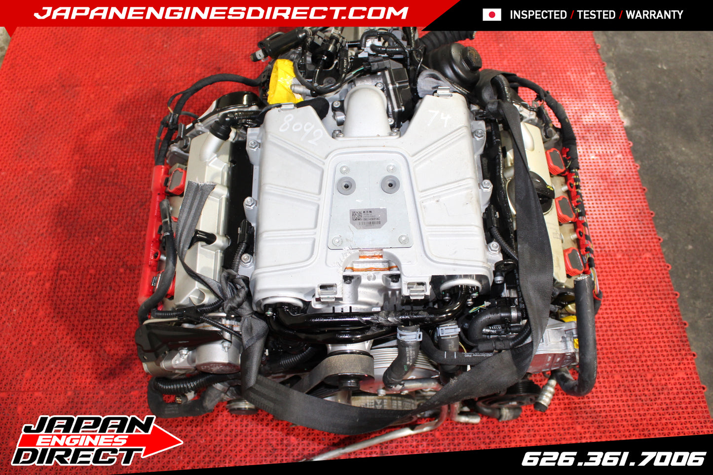 USED 2013-2017 AUDI S4 S5 ENGINE - 3.0L TFSI SUPERCHARGER V6 ENGINE EEAQ JAPAN IMPORTED