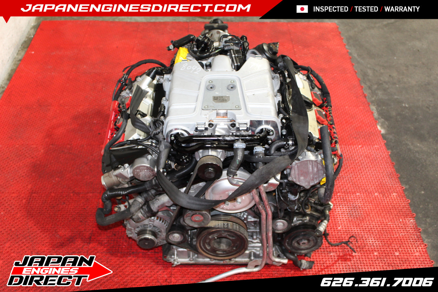 USED 2013-2017 AUDI S4 S5 ENGINE - 3.0L TFSI SUPERCHARGER V6 ENGINE EEAQ JAPAN IMPORTED