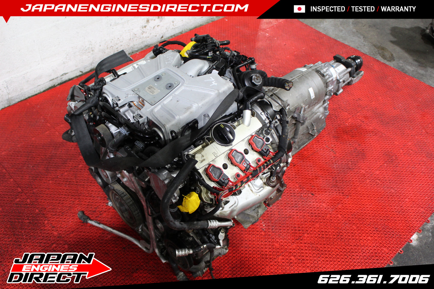 USED 2013-2017 AUDI S4 S5 ENGINE - 3.0L TFSI SUPERCHARGER V6 ENGINE EEAQ JAPAN IMPORTED