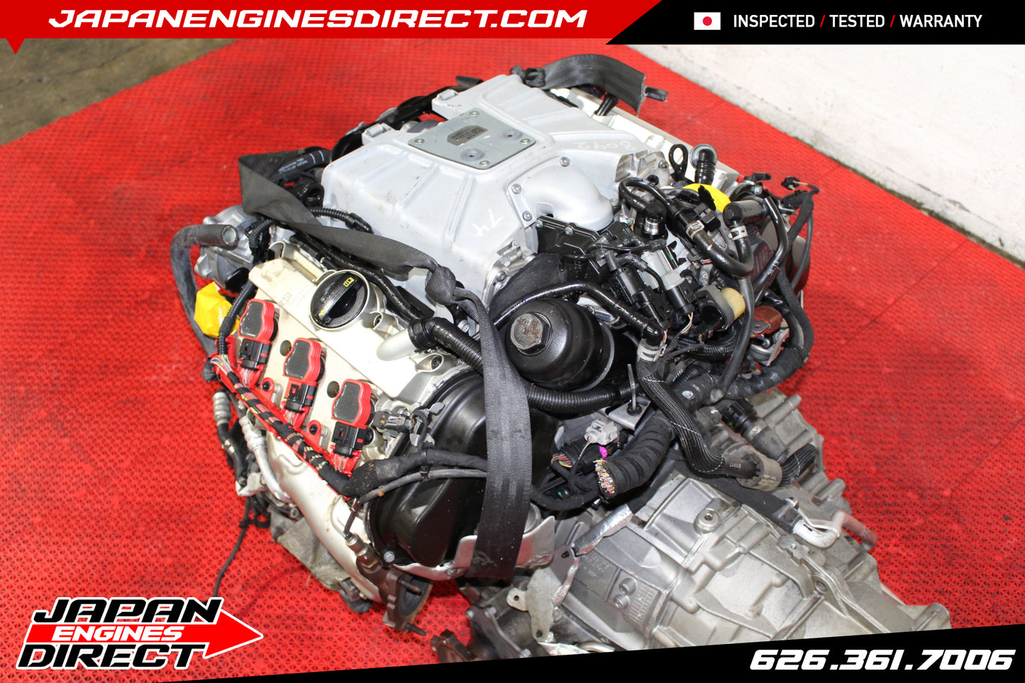USED 2013-2017 AUDI S4 S5 ENGINE - 3.0L TFSI SUPERCHARGER V6 ENGINE EEAQ JAPAN IMPORTED