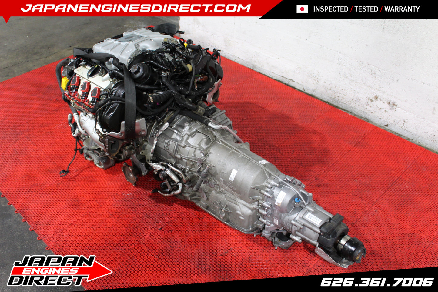 USED 2013-2017 AUDI S4 S5 ENGINE - 3.0L TFSI SUPERCHARGER V6 ENGINE EEAQ JAPAN IMPORTED