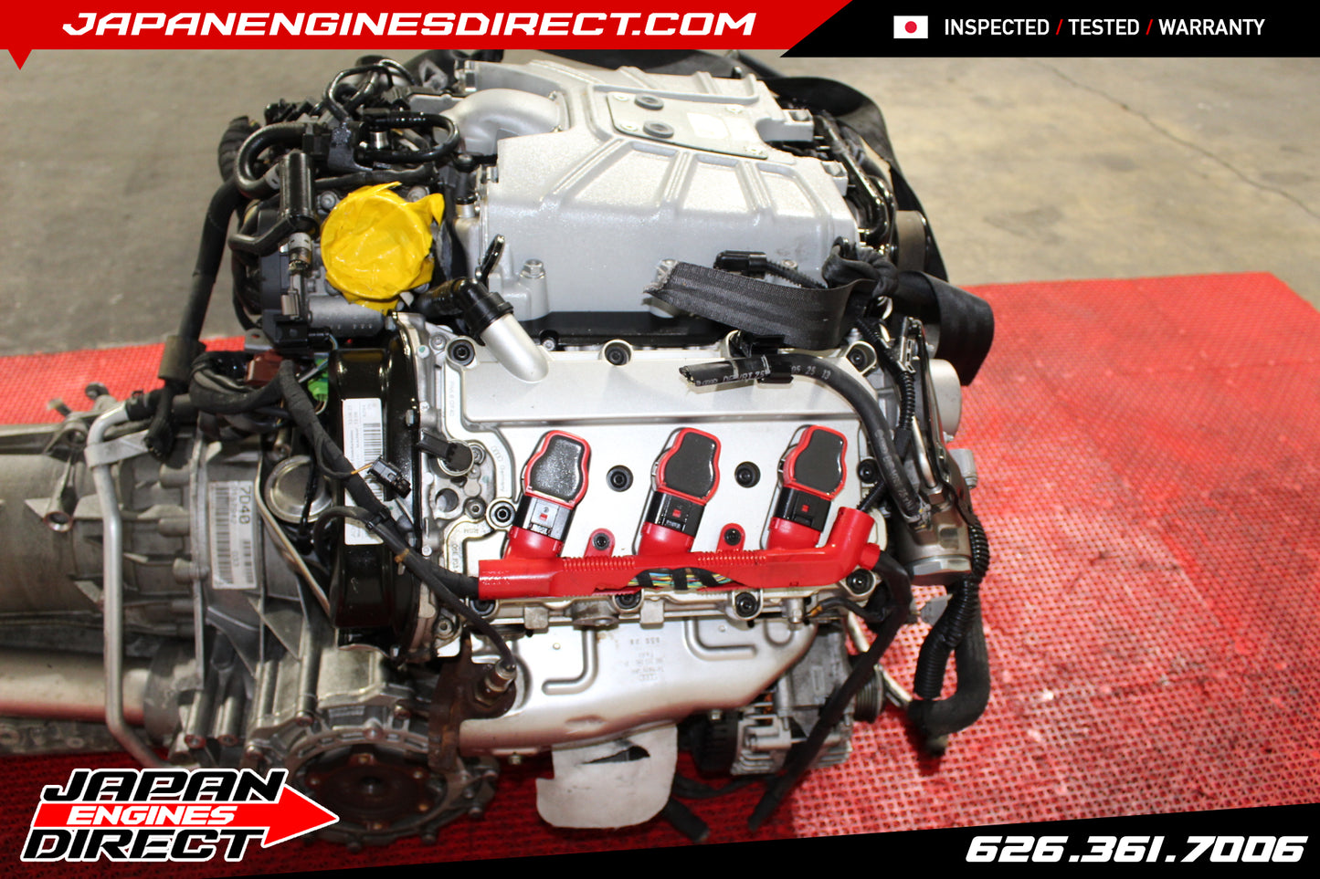 USED 2013-2017 AUDI S4 S5 ENGINE - 3.0L TFSI SUPERCHARGER V6 ENGINE EEAQ JAPAN IMPORTED