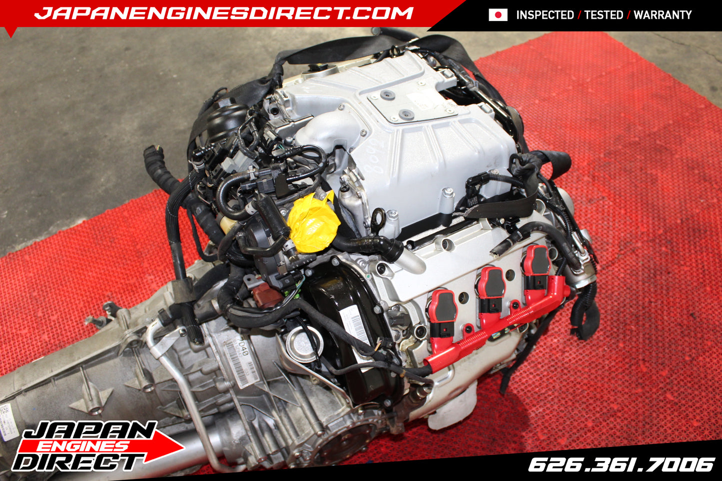 USED 2013-2017 AUDI S4 S5 ENGINE - 3.0L TFSI SUPERCHARGER V6 ENGINE EEAQ JAPAN IMPORTED