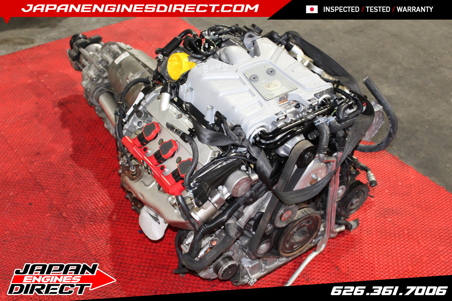 USED 2013-2017 AUDI S4 S5 ENGINE - 3.0L TFSI SUPERCHARGER V6 ENGINE EEAQ JAPAN IMPORTED