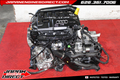 JDM Audi 2.0T TFSI EA113 Turbo Engine Motor – Fits 2006–2013 A3 & 2009–2010 TT Quattro Low Mileage