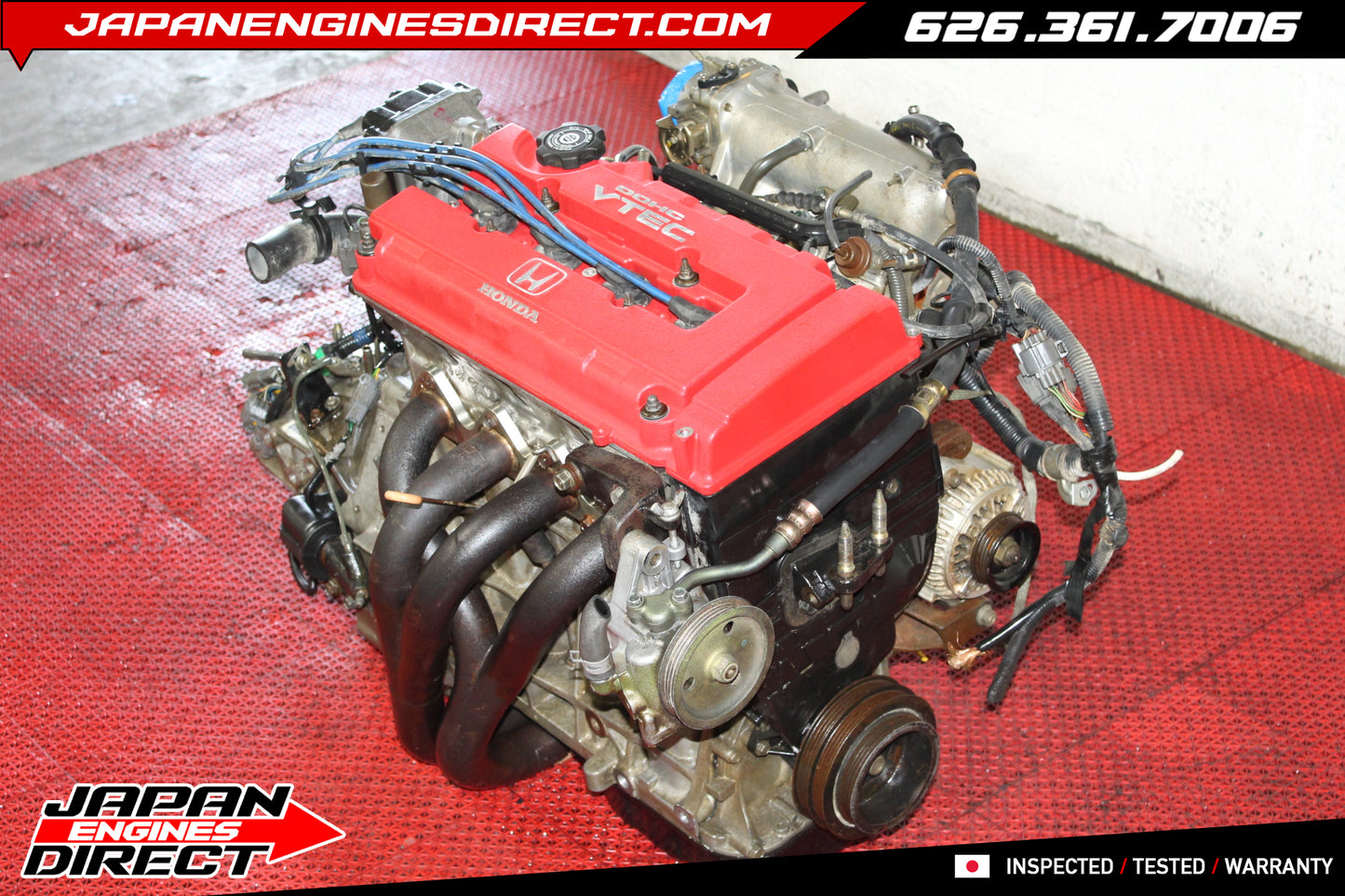 JDM B18C Type R 1.8L VTEC Engine w/ 5-Speed LSD Transmission 96-97 ITR DC2