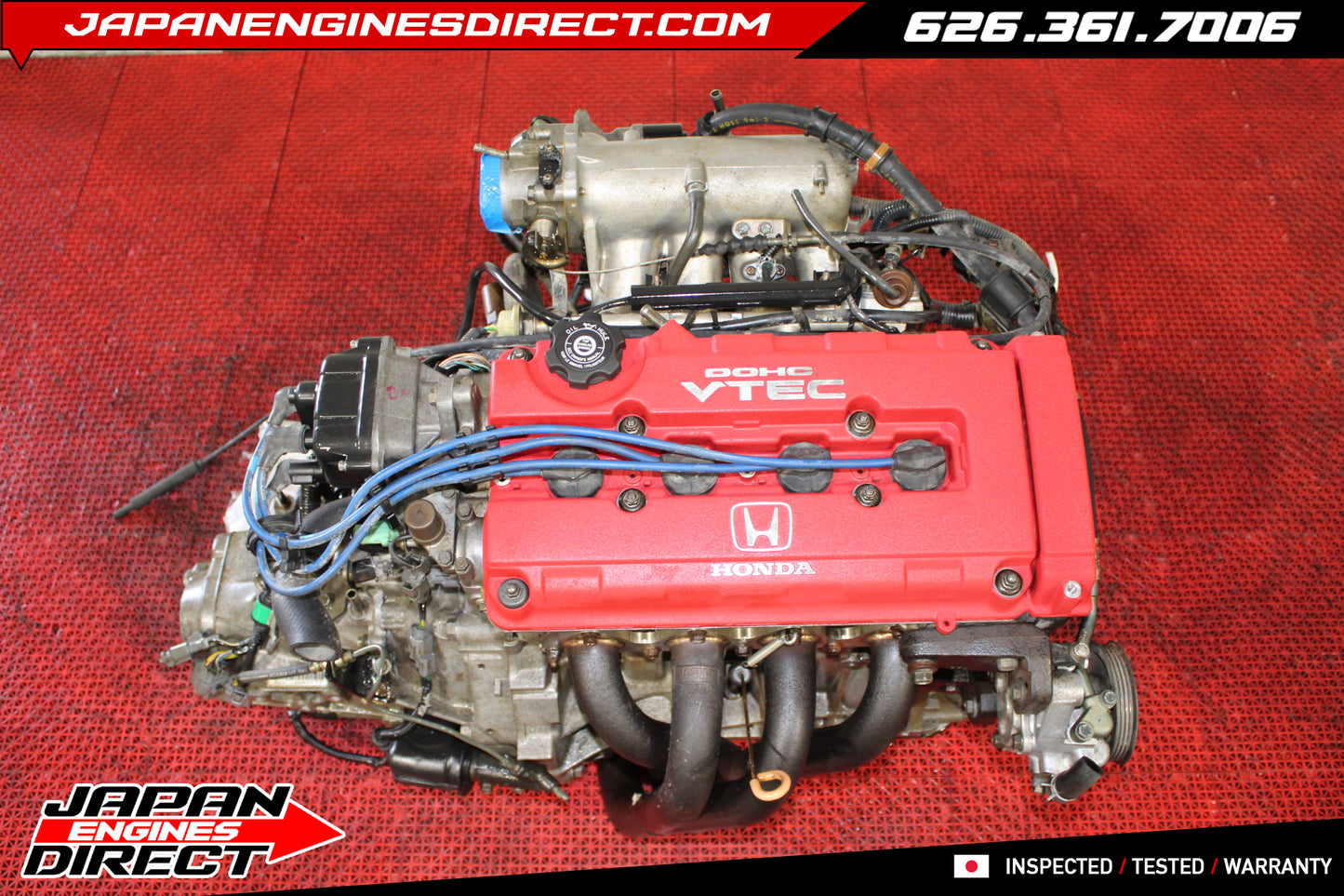JDM B18C Type R 1.8L VTEC Engine w/ 5-Speed LSD Transmission 96-97 ITR DC2