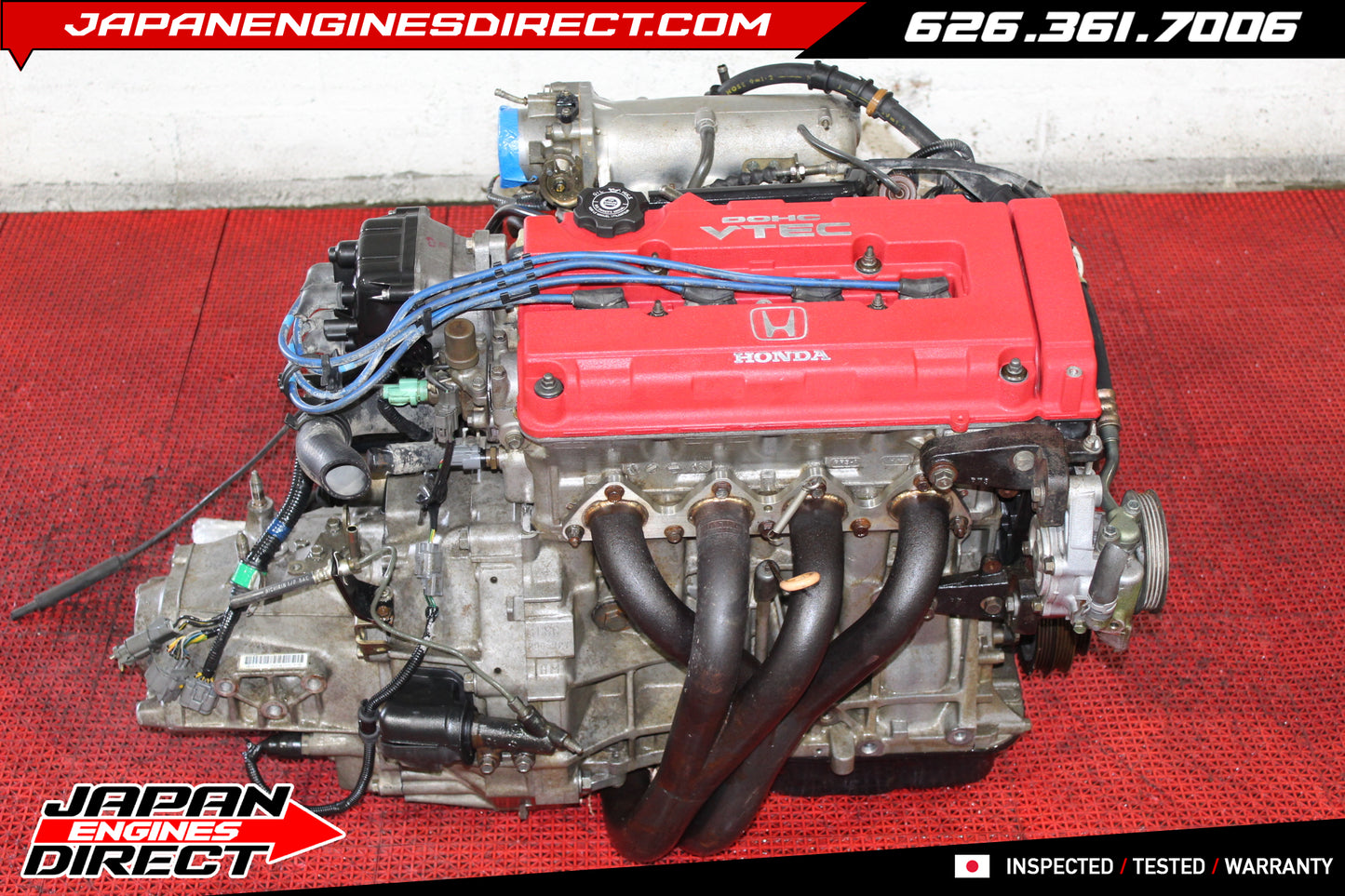 JDM B18C Type R 1.8L VTEC Engine w/ 5-Speed LSD Transmission 96-97 ITR DC2