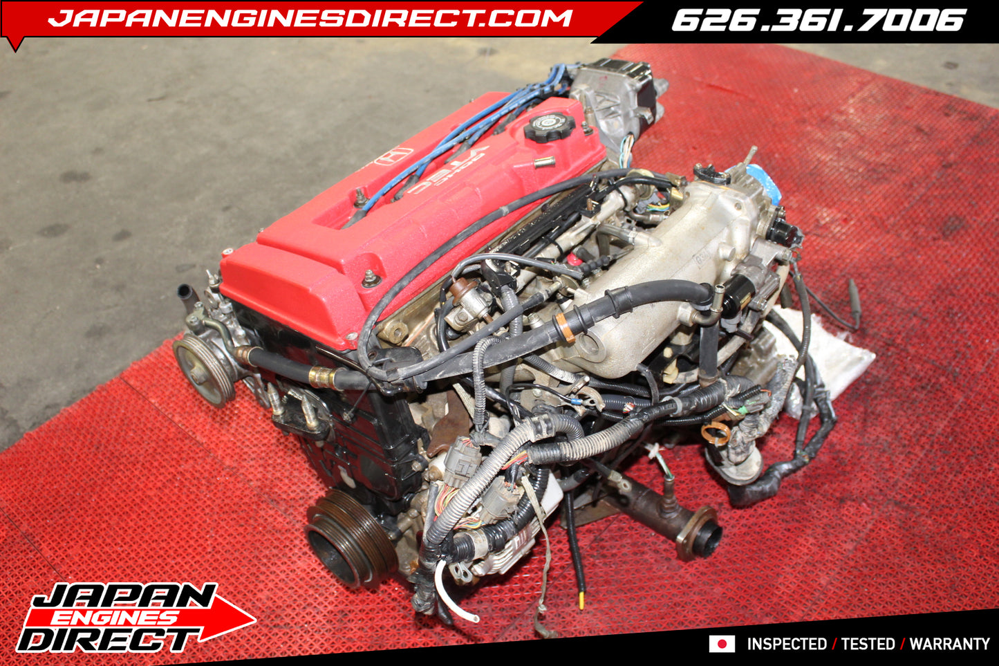 JDM B18C Type R 1.8L VTEC Engine w/ 5-Speed LSD Transmission 96-97 ITR DC2