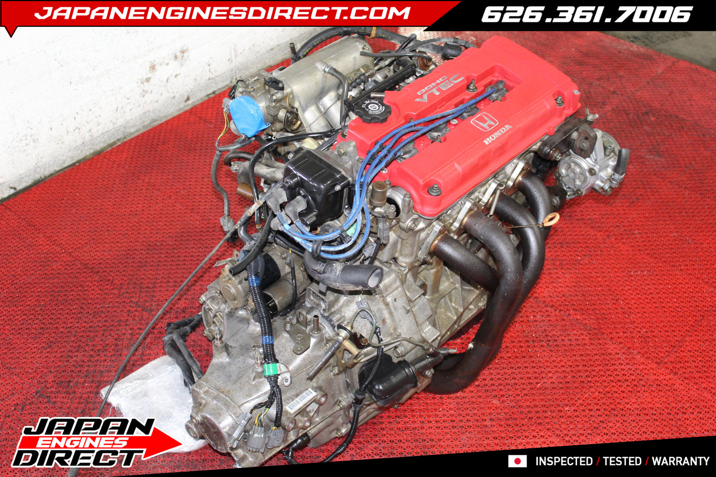 JDM B18C Type R 1.8L VTEC Engine w/ 5-Speed LSD Transmission 96-97 ITR DC2