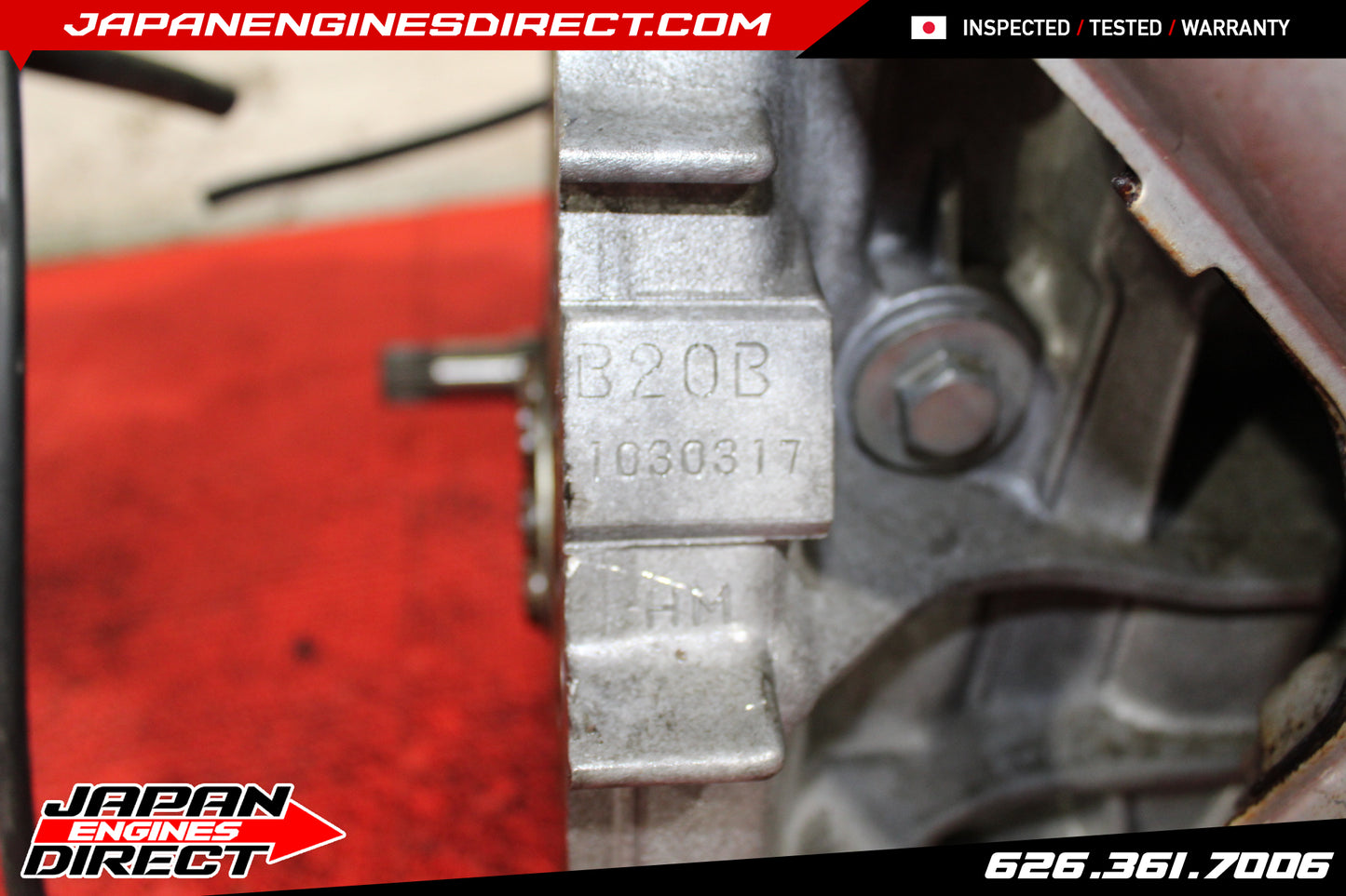 JDM HONDA CR-V USED MOTOR B20B DOHC 2.0L ENGINE CR-V B20Z LOW MILES 1997-2001