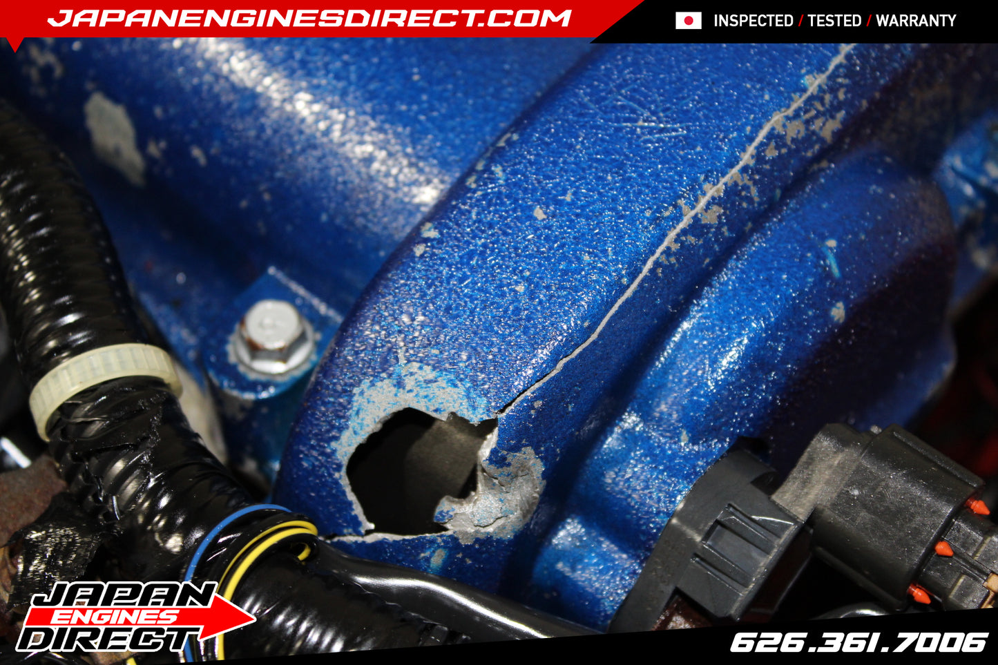JDM 1990-1993 MAZDA MIATA 1.6L USED MOTOR W/ 5 SPEED MANUAL TRANSMISSION LONG NOSE