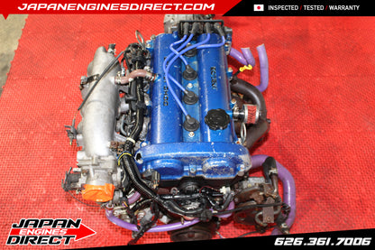 JDM 1990-1993 MAZDA MIATA 1.6L USED MOTOR W/ 5 SPEED MANUAL TRANSMISSION LONG NOSE