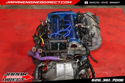 JDM 1990-1993 MAZDA MIATA 1.6L USED MOTOR W/ 5 SPEED MANUAL TRANSMISSION LONG NOSE