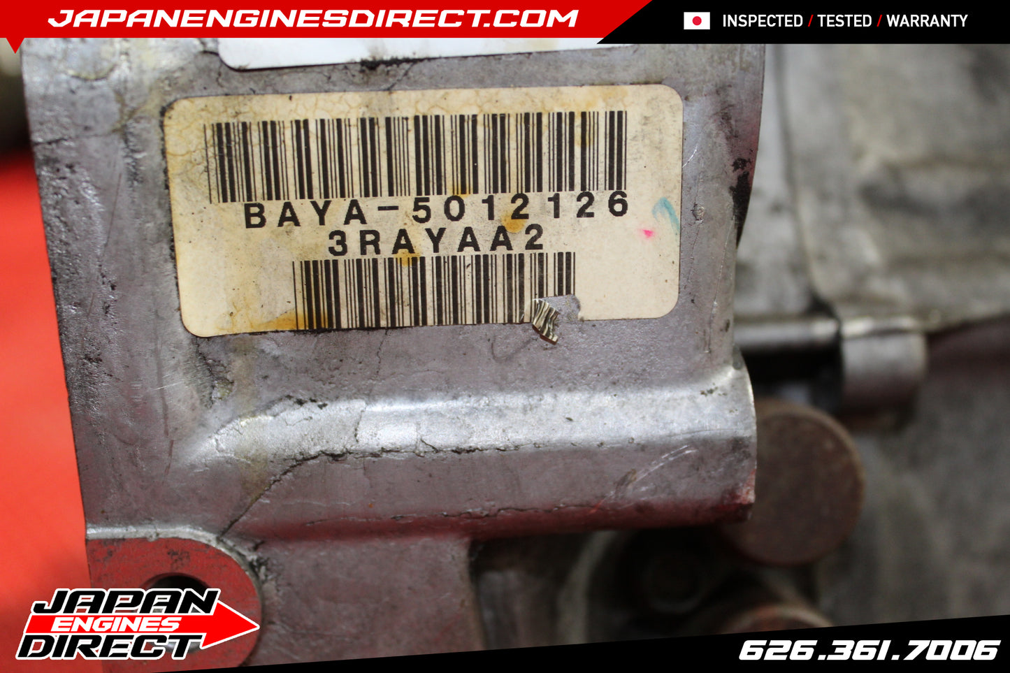 03 04 05 06 07 HONDA ACCORD V6 TRANSMISSION 53K MILES 3.0L J30 JDM IMPORT BAYA