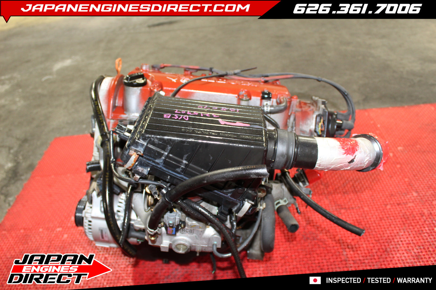 96-00 JDM Honda Civic CX DX LX 1.5L SOHC Non-VTEC Engine D15B D16Y7 Motor Replacement
