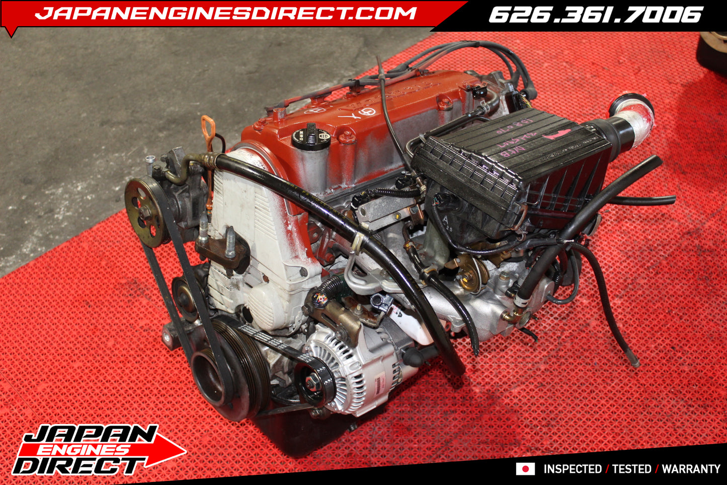 96-00 JDM Honda Civic CX DX LX 1.5L SOHC Non-VTEC Engine D15B D16Y7 Motor Replacement