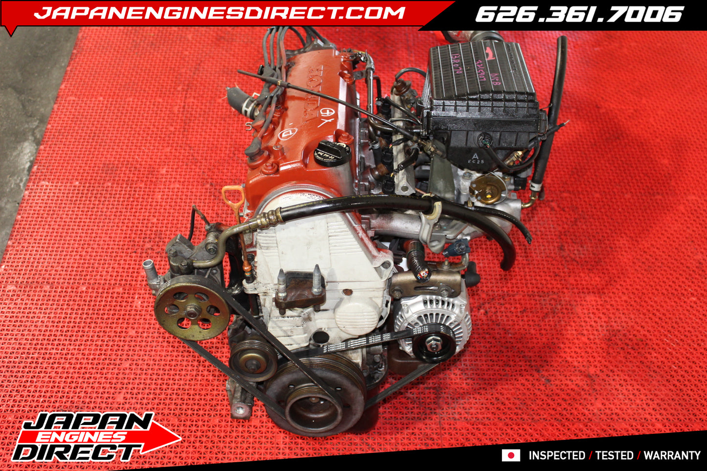 96-00 JDM Honda Civic CX DX LX 1.5L SOHC Non-VTEC Engine D15B D16Y7 Motor Replacement