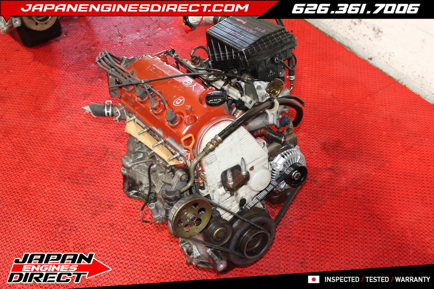96-00 JDM Honda Civic CX DX LX 1.5L SOHC Non-VTEC Engine D15B D16Y7 Motor Replacement