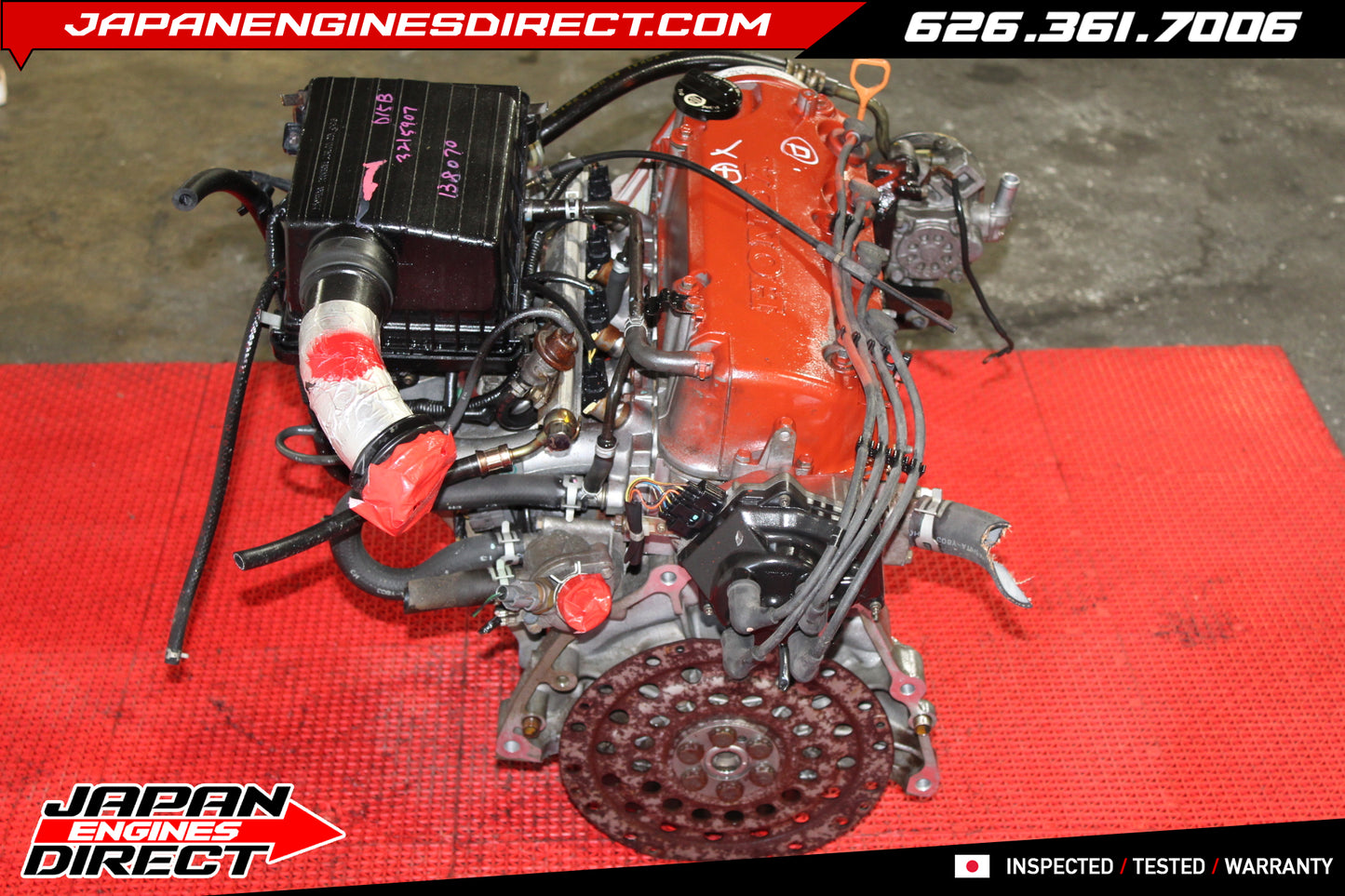 96-00 JDM Honda Civic CX DX LX 1.5L SOHC Non-VTEC Engine D15B D16Y7 Motor Replacement