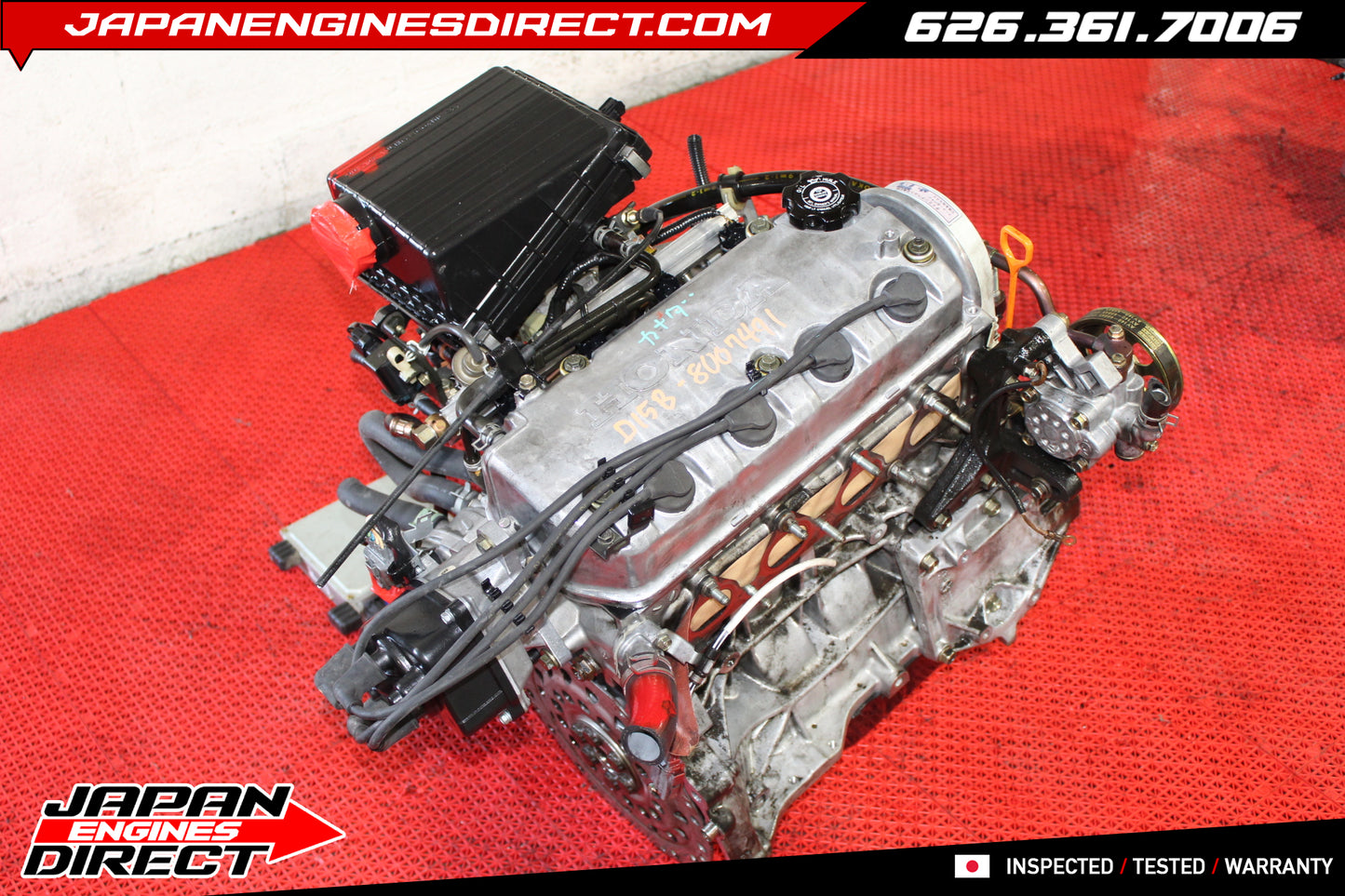 JDM Honda Civic D15B SOHC Non-VTEC 1.5L Engine Motor for 1996–2000 CX DX LX Models