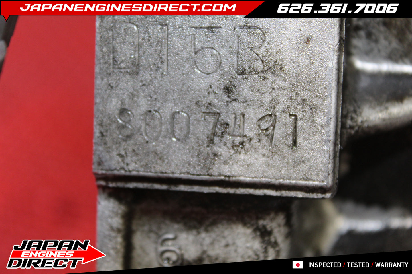 JDM Honda Civic D15B SOHC Non-VTEC 1.5L Engine Motor for 1996–2000 CX DX LX Models