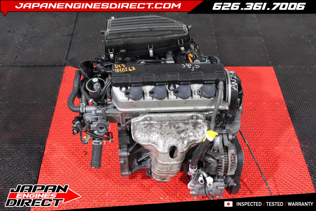 Honda Civic 2001-2005 1.7L VTEC SOHC Engine Motor EX Model D17A2
