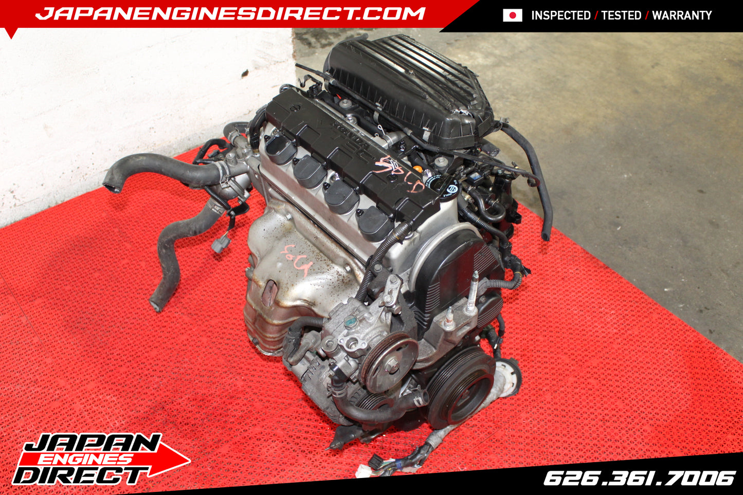 HONDA CIVIC 2001 2002 2003 2004 2005 1.7L VTEC MOTOR SOHC ENGINE EX MODEL D17A2